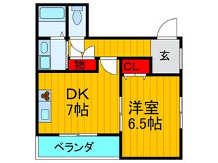 河西ビルの物件間取画像